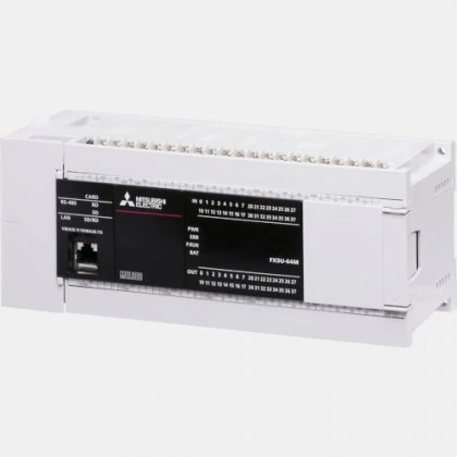 Sterownik PLC 32 wejść i 32 wyjść przekaźnikowych FX5U-64MR/ES Mitsubishi Electric