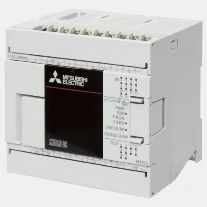 Sterownik PLC 14 wejść i 10 wyjść tranzystorowych NPN  FX5UJ-24MT/ES Mitsubishi Electric