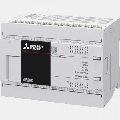 Sterownik PLC 24 wejścia i 16 wyjść przekaźnikowych FX5UJ-40MR/DS Mitsubishi Electric