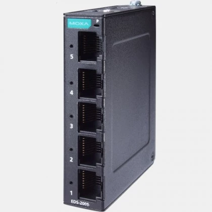 Switch Moxa EDS-2005-EL-T 5 portowy niezarządzalny