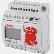 Sterownik PLC 8 wejść i 4 wyjść przekaźnikowych NEED-230AC-22-08-4R-D Relpol