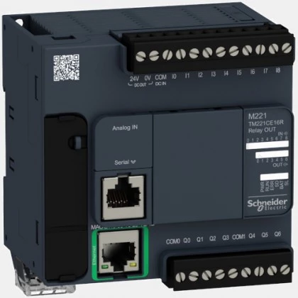 Sterownik PLC Modicon M221 100...240 VAC TM221CE16R Schneider Electric
