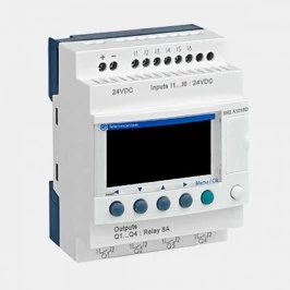 Sterownik Zelio Logic 6 wejść dyskretnych oraz 4 wyjścia przekaźnikowe 24V DC SR2A101BD