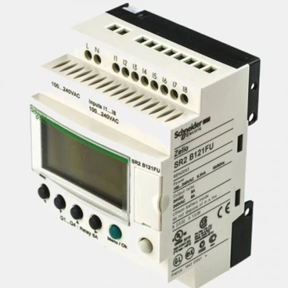 Sterownik Zelio Logic 8 wejść cyfrowych i 4 wyjścia przekaźnikowe SR2B121FU