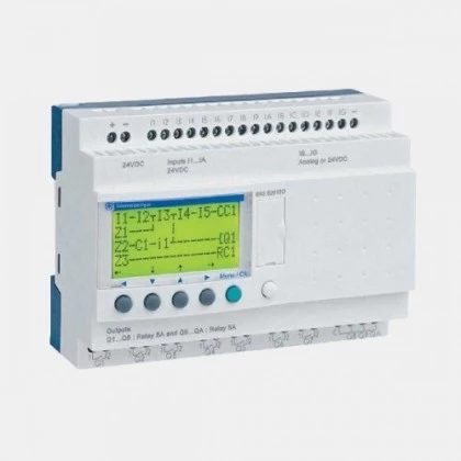 Sterownik Zelio Logic 12V DC 12 wejść i 8 wyjść przekaźnikowych SR2B201JD