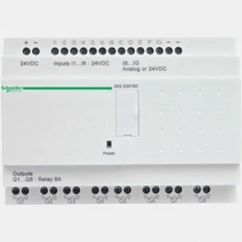 Sterownik Zelio Logic 12 wejść binarnych i 8 wyjść przekaźnikowych 24V AC SR2E201B