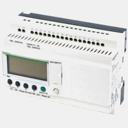 Sterownik Zelio Logic 16 wejść dyskretnych i 10 wyjść przekaźnikowych SR3B261FU