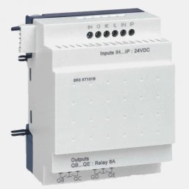 Moduł rozszerzeń 6 wejść dyskretnych i 4 wyjść przekaźnikowych Zelio Logic SR3XT101B