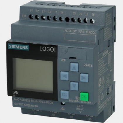 Sterownik PLC 6ED1052-1FB08-0BA1 LOGO! 8.3 230RCE Siemens