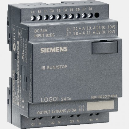 Sterownik LOGO! 24CO wyj. tranzystorowe Siemens 6ED1052-2CC01-0BA6