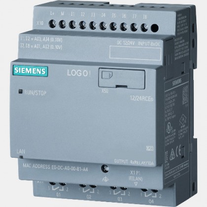 Sterownik PLC 6ED1052-2MD08-0BA0 LOGO! 8 12/24 RCEO Siemens 