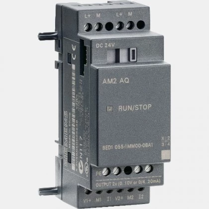 Moduł wyjść analogowych LOGO! AM2 AQ Siemens 6ED1055-1MM00-0BA1