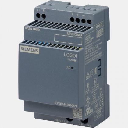 Zasilacz LOGO! POWER 5V/6.3A Siemens 6EP3311-6SB00-0AY0