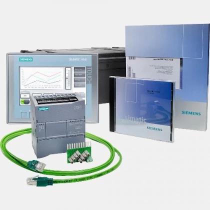 Zestaw startowy SIMATIC S7-1200 + KP300 Basic SIEMENS 6AV6651-7HA01-3AA4