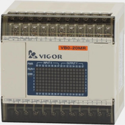 Sterownik PLC 12 wejść i 8 wyjść tranzystorowych PNP VB0-20MP-A VB0 Vigor