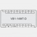 Sterownik PLC 8 wejść i 6 wyjść tranzystorowych NPN VB1-14MT-D VB1 Vigor