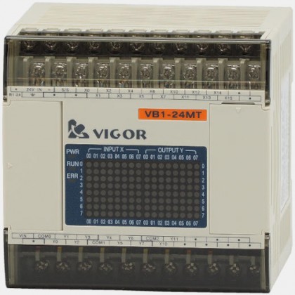 Sterownik PLC 14 wejść i 10 wyjść tranzystorowych PNP VB1-24MT-D VB1 Vigor