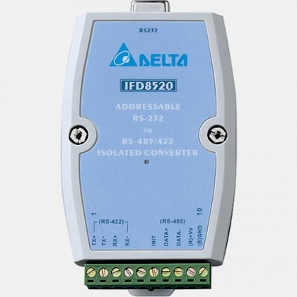 Konwerter izolowany RS232 na RS422/485 IFD8520 Delta Electronics