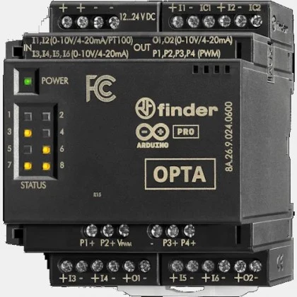 Moduł 6 wejść analogowych i 2 wyjść analogowych 8A.26.9.024.0600 Finder