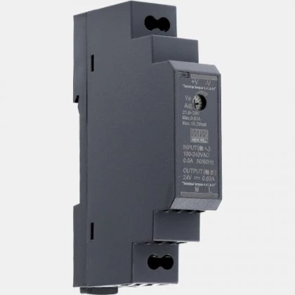 Zasilacz impulsowy na szynę Mean Well 15W 0,63A 24VDC HDR-15-24 Mean Well