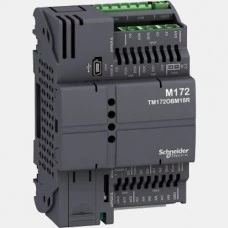 Sterownik PLC 2 wejścia binarne, 8 wejść analogowych, 2 wyjścia analogowe oraz 6 wyjść binarnych TM172OBM18R Schneider Electric