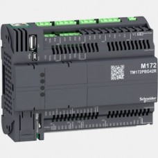 Sterownik PLC 12 wejść binarnych, 12 wejść analogowych, 6 wyjść analogowych oraz 12 wyjść binarnych TM172PBG42R Schneider Electric