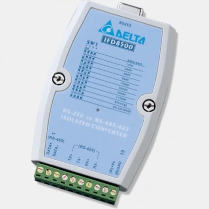 Konwerter izolowany IFD8500 RS232 na RS422/485 Delta Electronics
